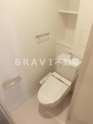 レオンコンフォート本町東Ⅱ　BRAVI不動産のトイレ|【レオンコンフォート本町東Ⅱ】落ち着いたトイレです