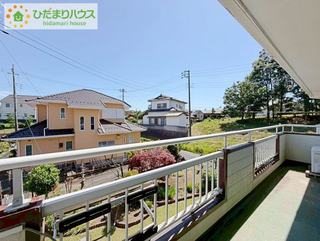 高萩市大字島名　中古戸建のバルコニー|南側に面したバルコニー☆彡お洗濯物がよく乾きます♪