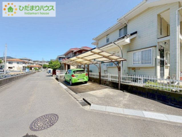 高萩市大字島名　中古戸建の駐車場|駐車場2台止められます(^^♪