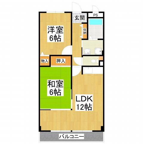 【間取り】 | 加寿栄荘