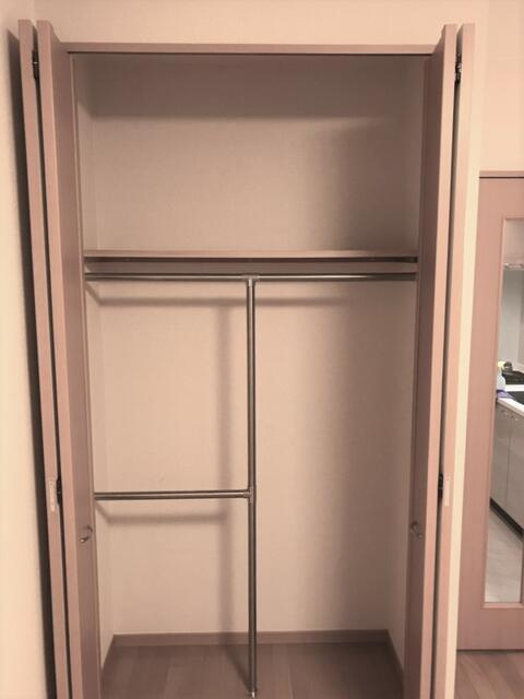 パレステュディオ中目黒の収納|大きなクローゼットがあるのでお部屋が広く使えます