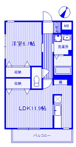 KAYANAの間取り
