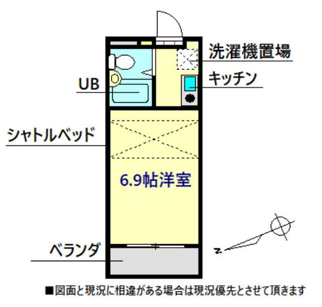 シティホームズ北坂戸１の間取り