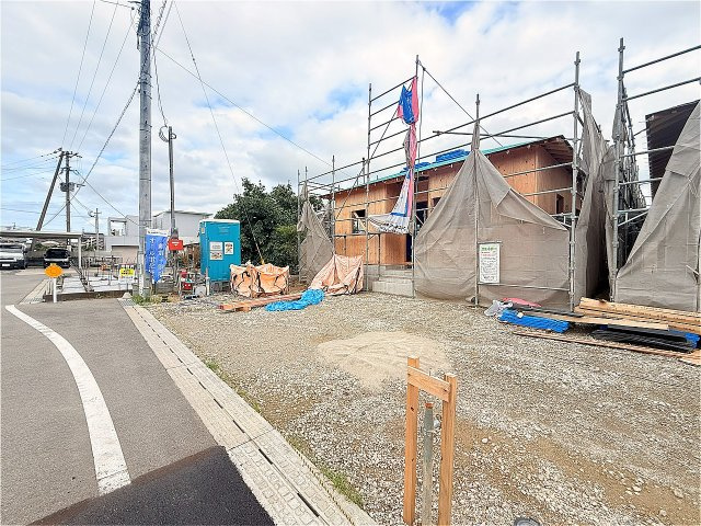 久留米市善導寺町与田　第7の前面道路含む現地写真