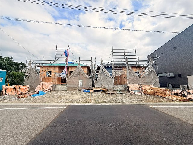 久留米市善導寺町与田　第7の前面道路含む現地写真