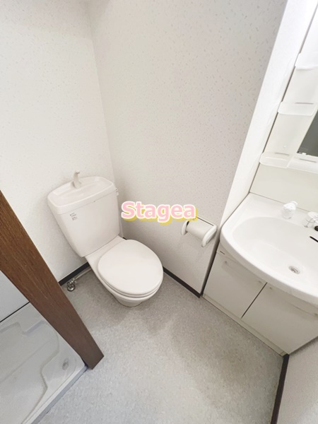 アムール新都心の洗面所