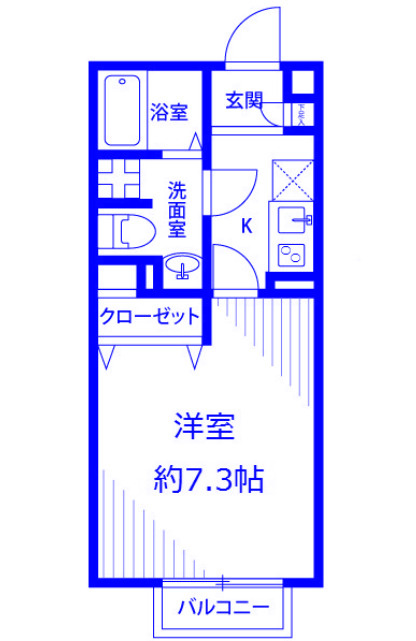 アムール新都心の間取り