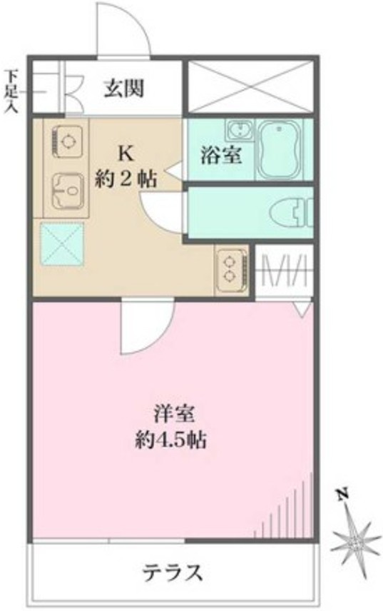 グリーンタウン5の間取り