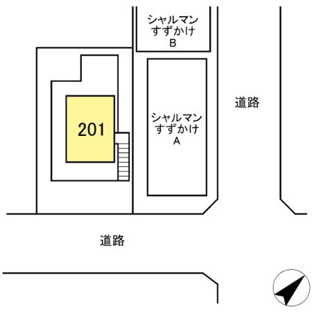 【区画図】 | サンセール岡部
