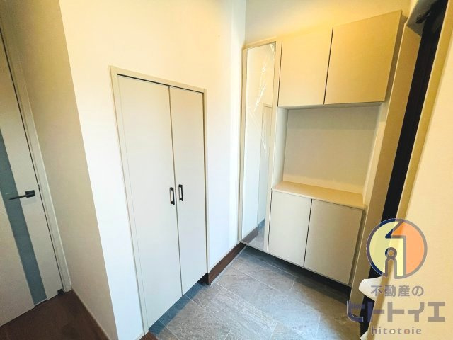 新築建売)久留米市江戸屋敷の玄関