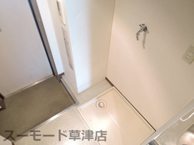【設備】 | クレール平井 | 室内洗濯機置場です