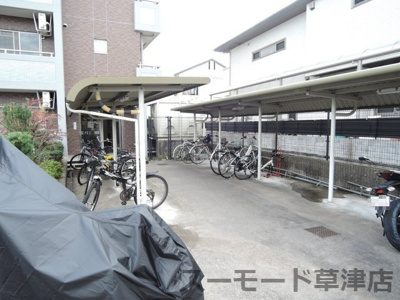 【その他共用部分】 | クレール平井 | 駐輪場です
