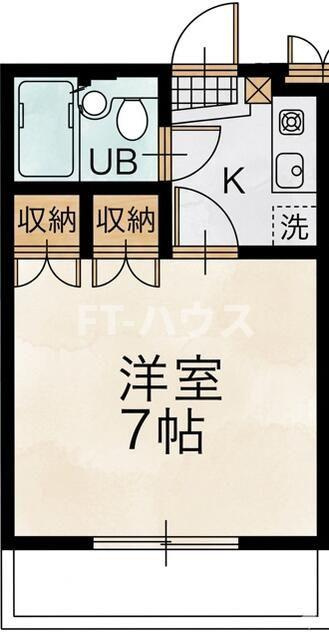 コンフォート三山の間取り