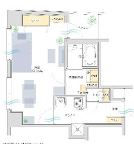 スカーラ武蔵小山の間取り