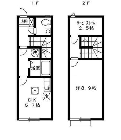 【間取り】 | 上野芝テラス