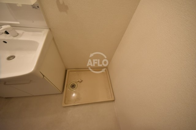 ライフ野江の洗面所|ライフ野江　洗濯機置き場