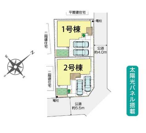 【区画図】 | blooming garden鴻巣市吹上本町2丁目　新築住宅