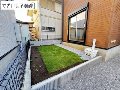 【庭】 | blooming garden鴻巣市吹上本町2丁目　新築住宅 | ≪1号棟≫
現地(2026年9月撮影)