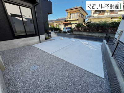 【駐車場】 | blooming garden鴻巣市吹上本町2丁目　新築住宅 | ≪1号棟≫
現地(2026年9月撮影)