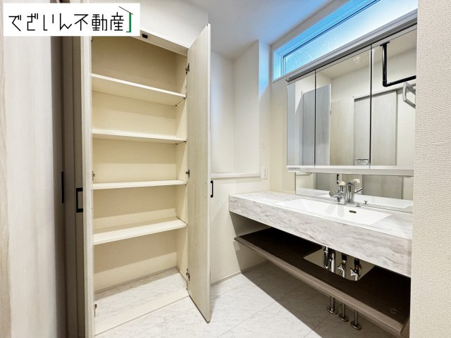 【独立洗面台】 | blooming garden鴻巣市吹上本町2丁目　新築住宅 | ≪1号棟≫
現地(2026年9月撮影)