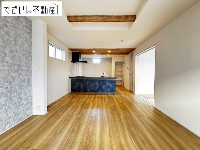 【居間・リビング】 | blooming garden鴻巣市吹上本町2丁目　新築住宅 | ≪1号棟≫
現地(2026年9月撮影)