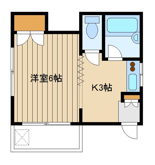 【間取り】 | フォレストコートK