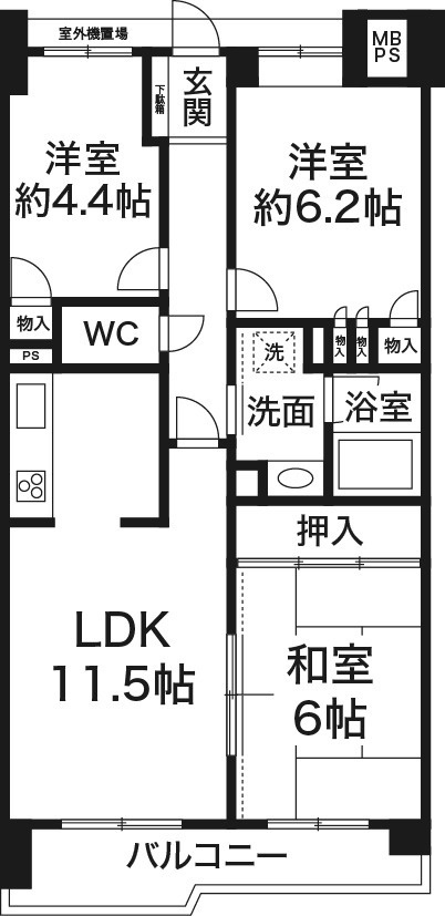 ライオンズマンション朝霧北