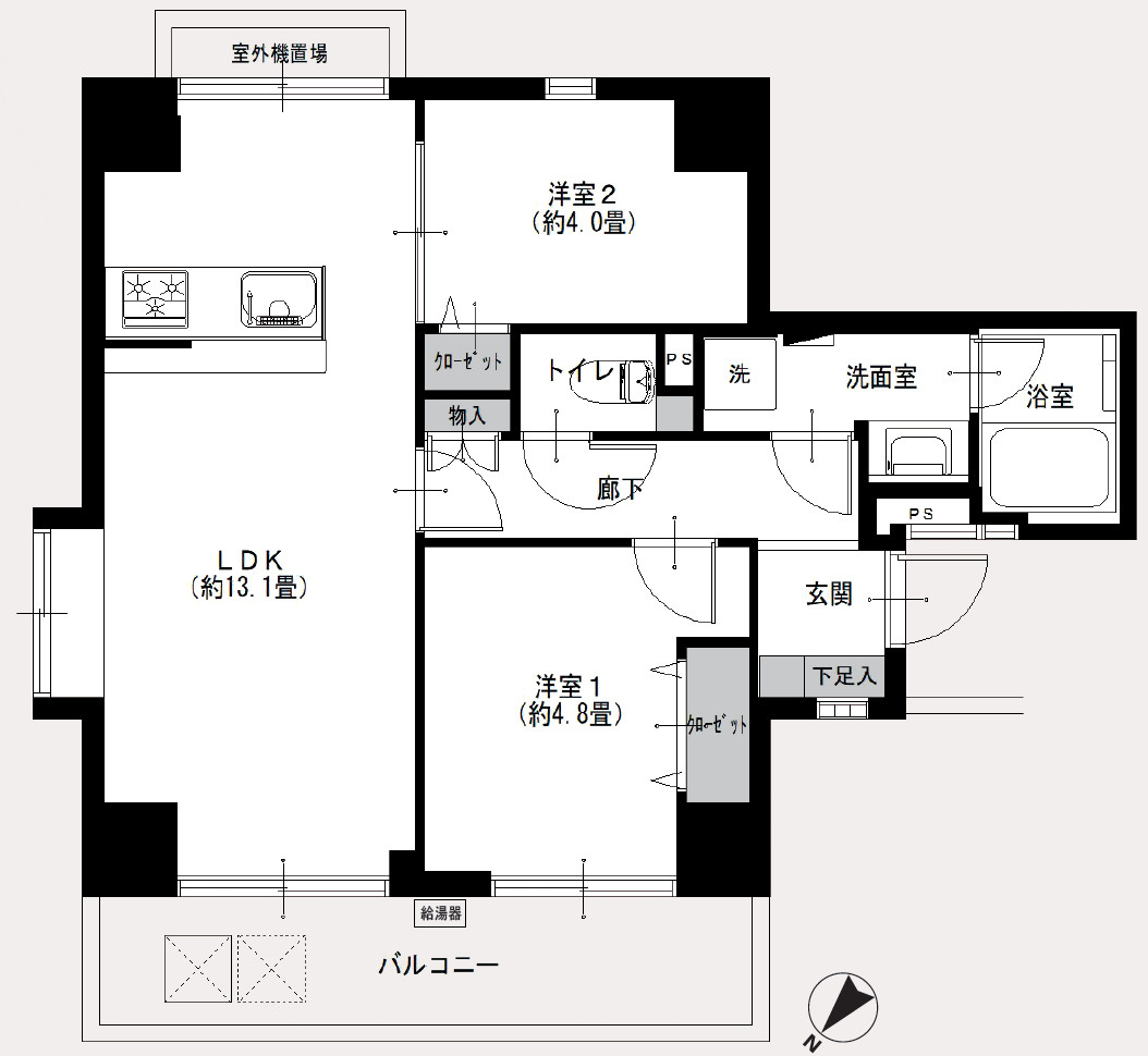 ハイシティ目黒の間取り