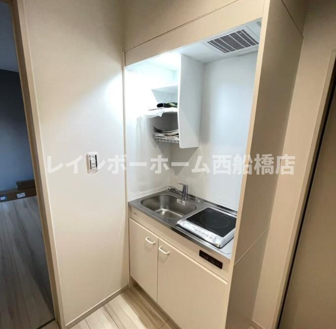 メルディア湊町1丁目のキッチン