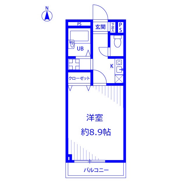 アンプルール フェールクレアシオの間取り