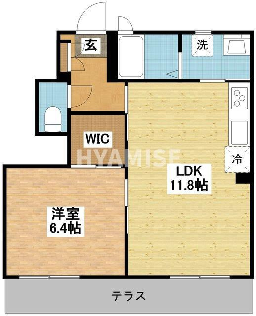 ブランシェ金谷の間取り
