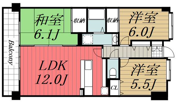 【間取り】 | サンシャインパレス