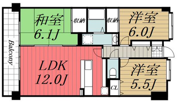 【間取り】 | サンシャインパレス