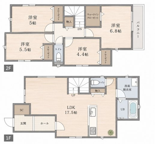 【間取り】 | 戸建 横浜市中区本牧町１丁目 | 間取りです