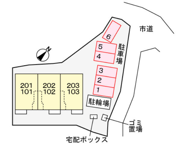 【区画図】 | テナム　プレッソ　メゾン