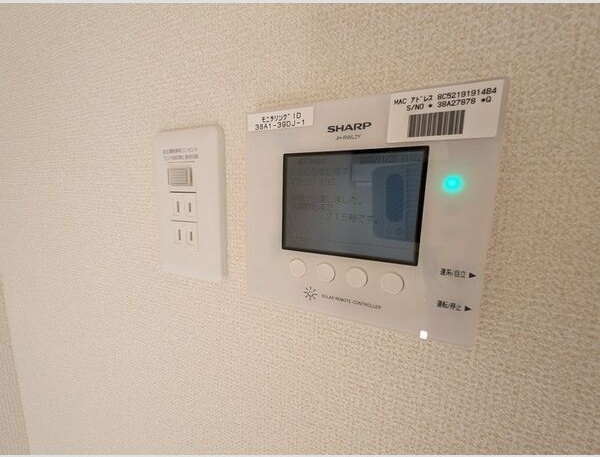D-ROOM茜部中島　B棟のセキュリティ