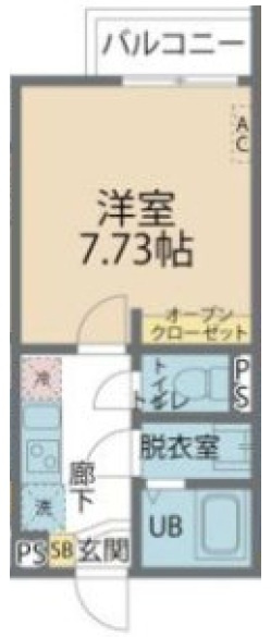 カインドネス新座サウスの間取り