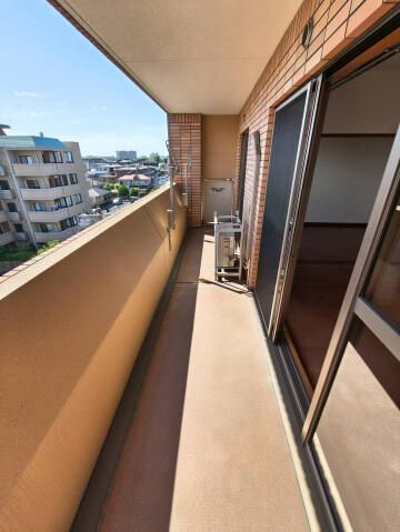 パインフォレスト妙典Ⅱのバルコニー