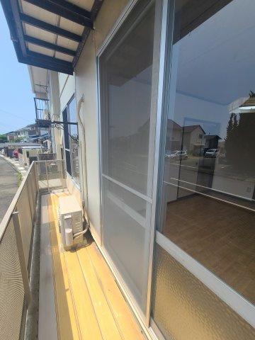太華ハイツ Aのバルコニー