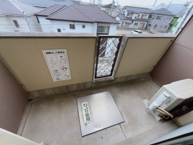 シティハイツSAKAEのバルコニー