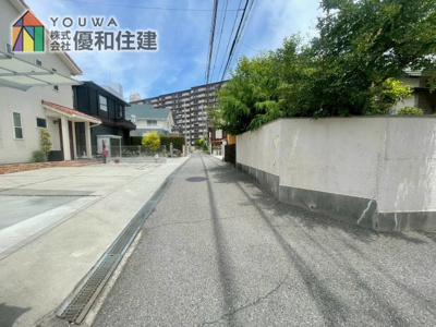 【前面道路含む現地写真】 | 売土地　明石市大久保町西島