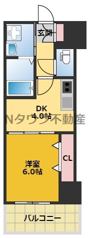 【間取り】 | さくらHills NISHIKI Platinum Residence | 間取りです。