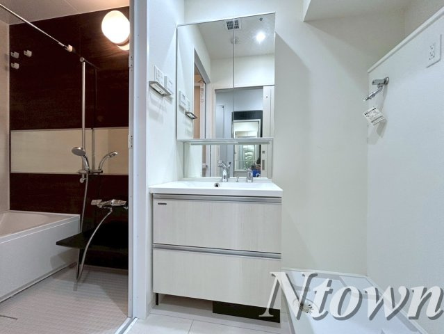 【独立洗面台】 | さくらHills NISHIKI Platinum Residence | 独立洗面台です