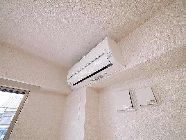 アメニティプラザ朱雀の設備|エアコン付きです