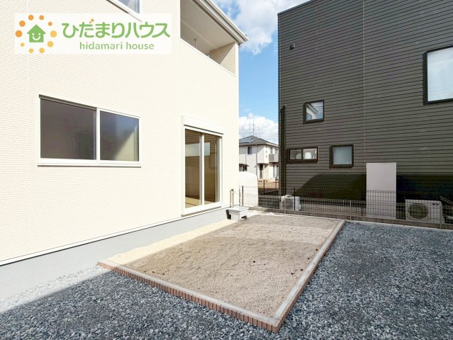 【庭】 | 第2土浦市並木　新築戸建　2号棟 | お子様の元気なお外遊びも、自宅のお庭なら安心ですね(^^♪