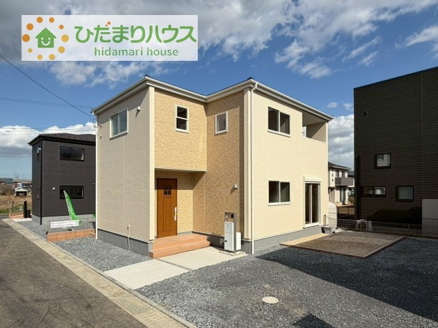 【外観】 | 第2土浦市並木　新築戸建　2号棟 | たっぷりの陽光と心地よい風が舞い込む住まい♪