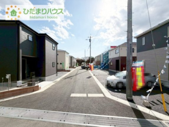 【前面道路含む現地写真】 | 第2土浦市並木　新築戸建　2号棟 | 今から見たいも大歓迎！！お気軽にお問い合わせください！