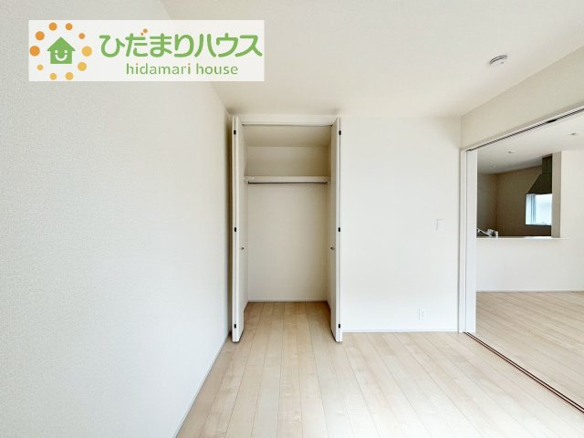 【収納】 | 第2土浦市並木　新築戸建　2号棟 | 各居室にはしっかりと収納を完備！