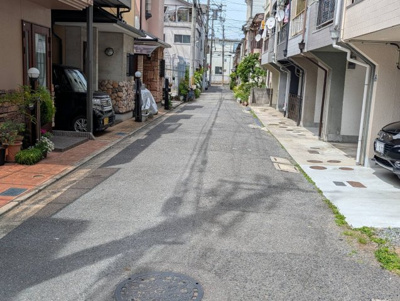 【周辺】 | 米崎中古戸建 | 前面道路