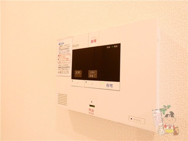 ジーヴル東古松のセキュリティ